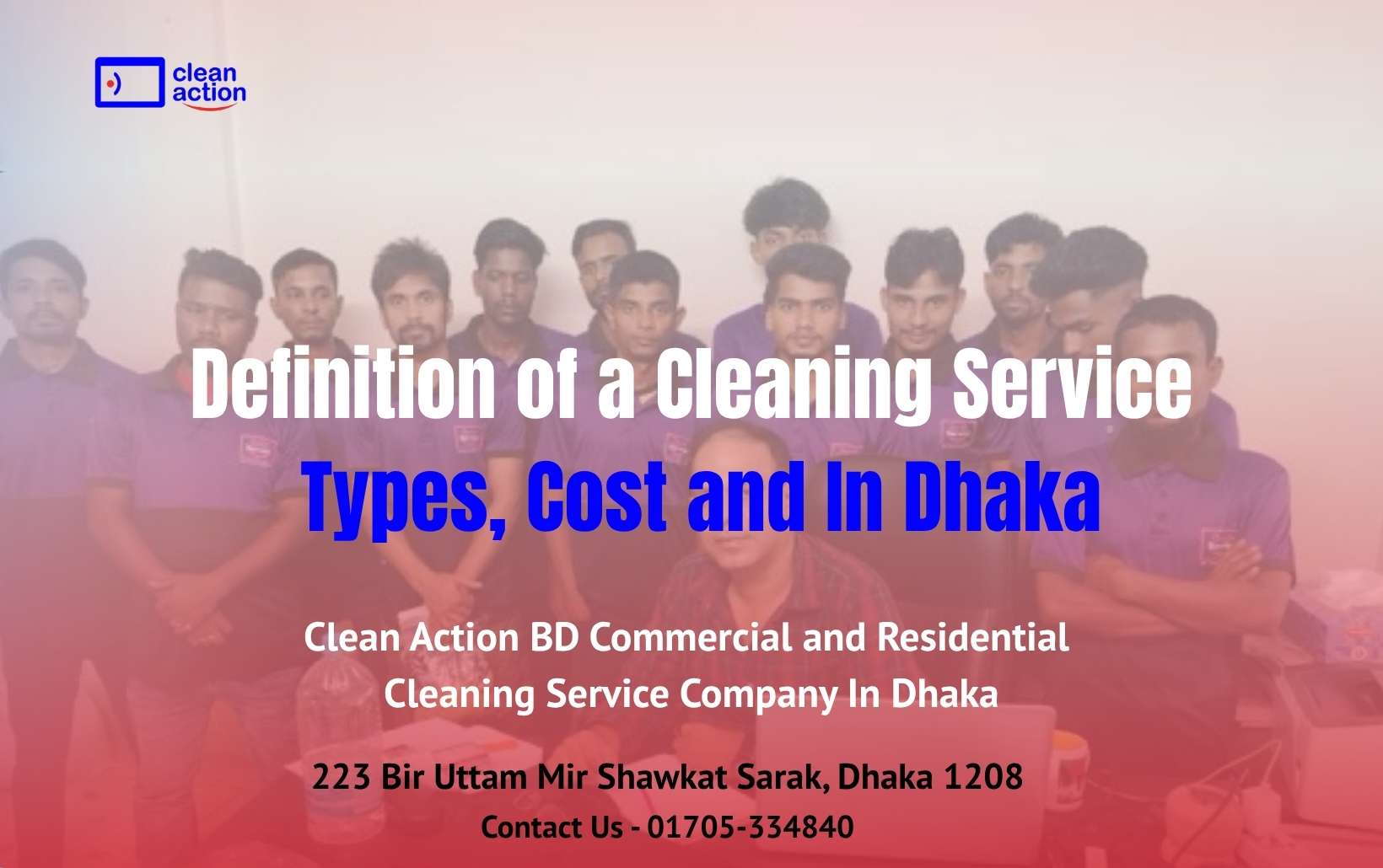 Definition of a Cleaning Service