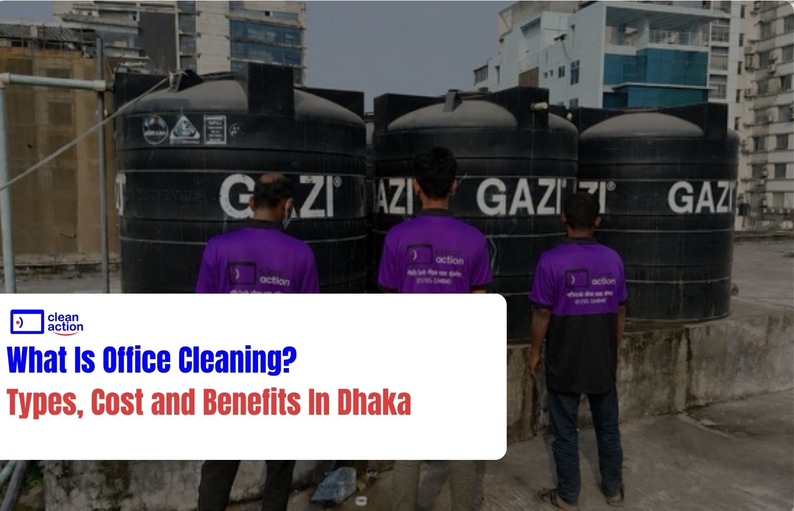 Office cleaning tasks and corporate workspace hygiene routine