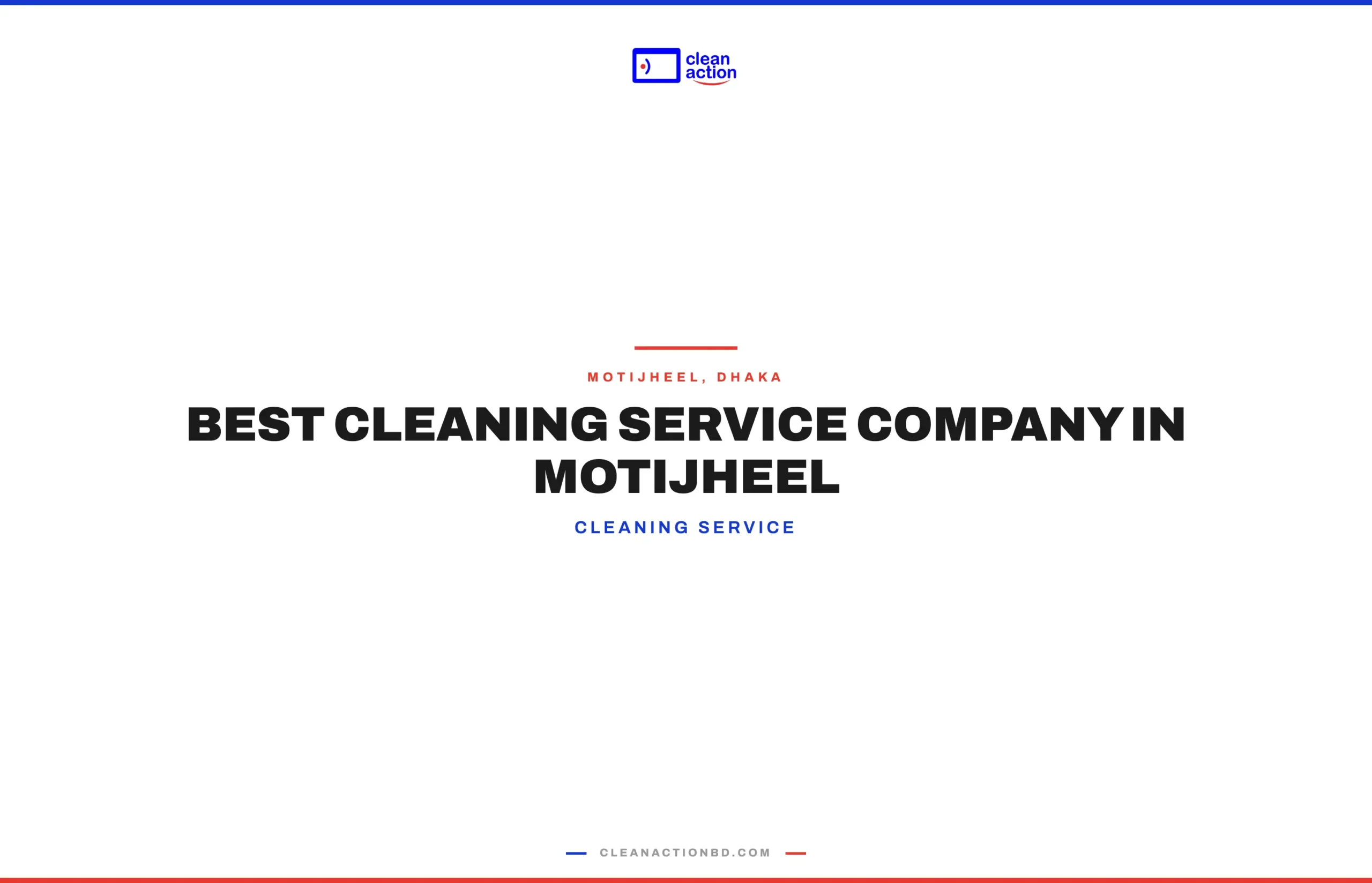 Cleaning Service Company in Mohakhali 